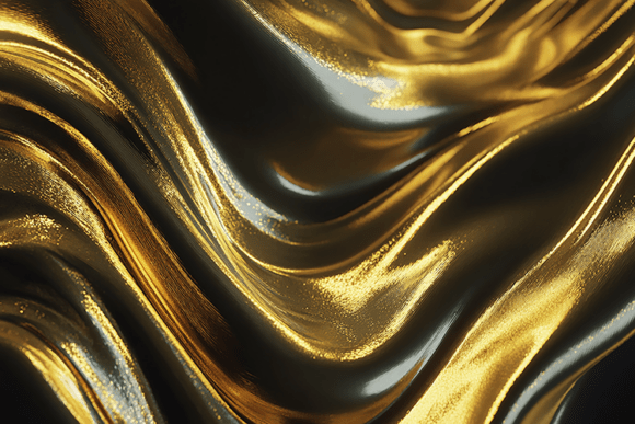 Download Crumpled Gold Foil Metallic Texture - Metallic Collection