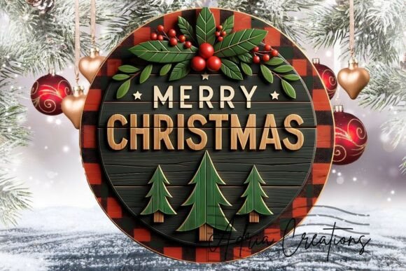 Download 3D Rustic Christmas Ornament Clipart Png - Ornament clipart Collection