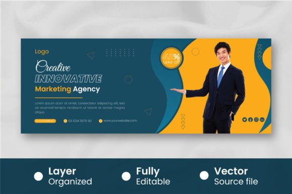 Download Modern Business Cover for Facebook Template - Facebook template Collection