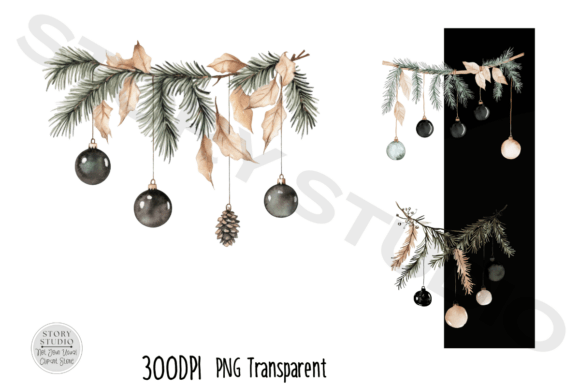 Download Christmas Ornament Clipart Set - Ornament clipart Collection